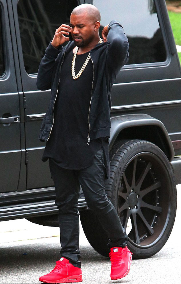 Różowe Air Maxy i Kanye West